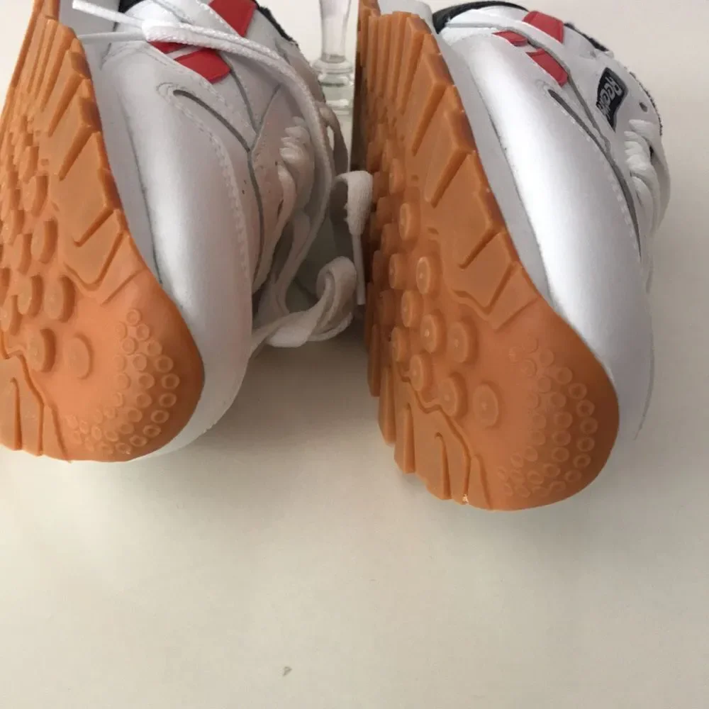 Reebok Classic Leather Trainers White Blue Red size 6.5